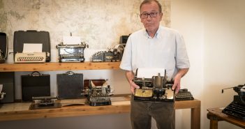 Sonderausstellung Schreibmaschine mit Dr. Rüdiger Böckel