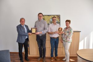 Bgm. Karl Dobnigg, Claus-Jürgen Butter, Dr. Stefan Hinterholzer, GR Monika Britzmann