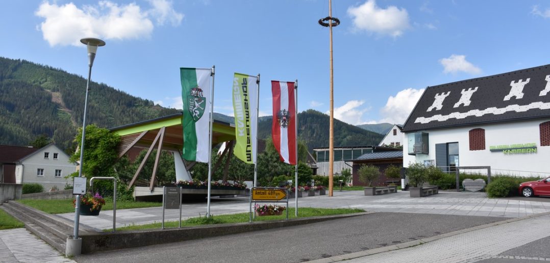 Blick auf den Marktplatz 2022