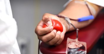 Aufruf des Roten Kreuz zum Blutspenden