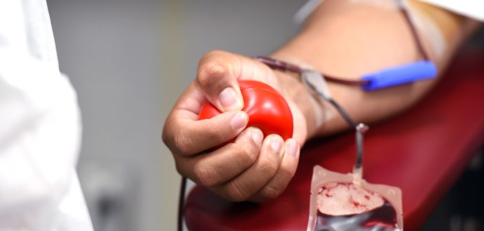 Aufruf des Roten Kreuz zum Blutspenden